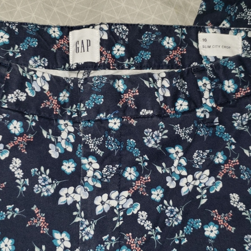 Floral Chinos